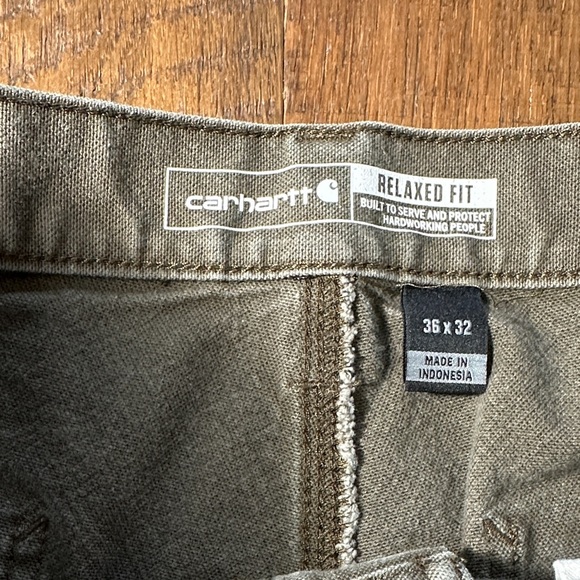 Carhartt Men's Green Cargo Pants - Picture 2 of 7